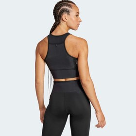 Resim adidas Adizero Kadın Siyah Koşu Üstü (JN7162) 