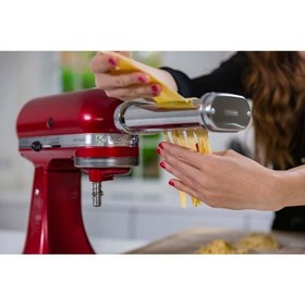 Resim Kitchenaid 5ksmpra 3 Parça Hamur Silindiri ve Makarna Kesici Aksesuar 