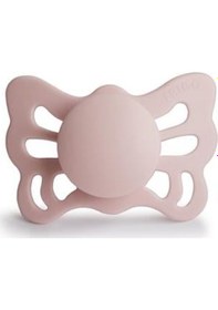 Resim Frıgg Butterfly Silikon Emzik - Blush 0-6 Ay Gold - Mavi 