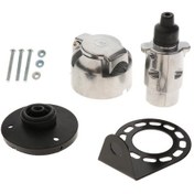 Resim Homyl 7pin 12n Römork Karavan Rv Priz Adaptör Konnektörü Tarif Edildiği Gibi 