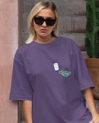 Resim Yalnız Oversize Tişört 