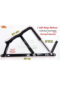 Resim Şahinticaret Baza Makası Baza Amortisörü Baza Pistonu Emniyet Mandalı 750 N 