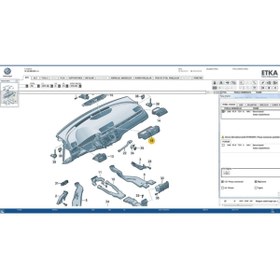 Resim OEM Passat B7 Ön Orta Havalandırması 3ab819728c 