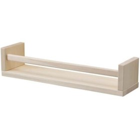 Resim IKEA Baharat Rafı Genişlik 40 cm Derinlik 10 cm Yükseklik 9 cm Masif Ahşap 