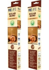 Resim Relife Kulak Temizleme Mumu Çubuğu 2 Kutu 4 Çubuk 