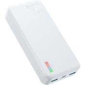 Resim JOYROOM JR-QP195 22.5W POWERBANK 20000MAH-WHITE 