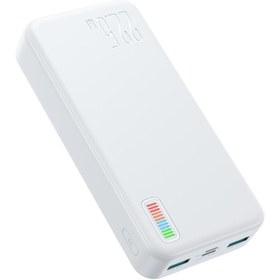 Resim JOYROOM JR-QP195 22.5W POWERBANK 20000MAH-WHITE 
