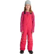 Resim Burton Skylar 2L Bib Pants Unisex Çocuk Pembe Snowboard Pantolonu 