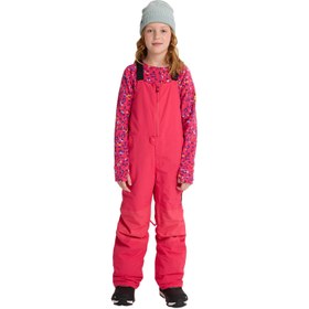 Resim Burton Skylar 2L Bib Pants Unisex Çocuk Pembe Snowboard Pantolonu 