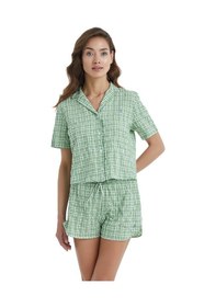 Resim Blackspade Kadın Pijama Üstü 60410 - Yeşil 