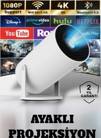 Resim HALL BREATHE Yüksek Parlaklıklı, Kablosuz, Full HD, HDMI Destekli projeksiyon cihazı 