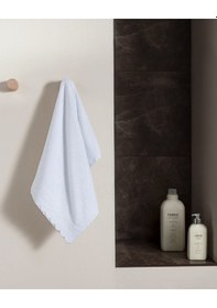 Resim Madame Coco Analisa %100 Pamuk 2'li El Havlusu - Beyaz - 30x45 Cm 8684427221853 Beyaz 