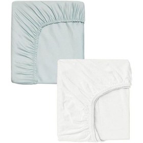 Resim Lionas 2 Adet Pamuklu Ve Lastikli 60 X 120 X 15 Cm Penye Bebek Çarşaf 