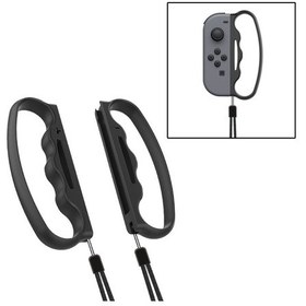 Resim İplay Switch Joy-con İçin Askılı Küçük Saplı Boks Tutacağı Gamepad Tutacağı Siyah 