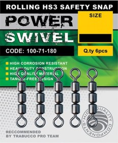 Resim Trabucco Hs3 Rolling Swivel Fırdöndü 24 No 