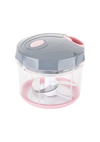 Resim Açık Pembe Gri Büyük Pratik Doğrayıcı ve Çırpıcı 1000Ml Diğer 