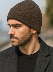 Resim LAGRANZE Premium Basic Düz Erkek Bere 