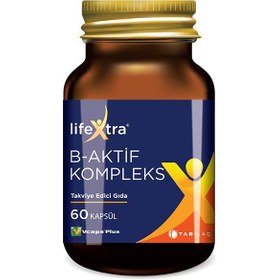 Resim Lifextra B- Aktif Kompleks Takviye Edici Gıda 60 Kapsül 