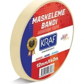 Resim Kraf Maskeleme Bandı 12 mm x 40 M 