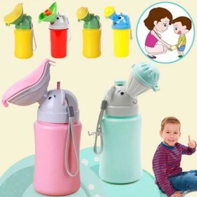 Resim Hello Papana Portatif Çocuk Pisuarı Lazımlık Erkek 