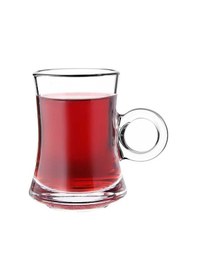 Resim 6 Lı Lüks Cam Kulplu Çay Fincanı Çay Bardağı 110ml 
