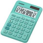 Resim Casio MS-20UC-GN 12 Hane Masaüstü Yeşil Hesap Makinesi 