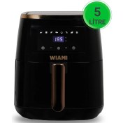 Resim Wiami Air Fryer 5 Litre Siyah Akıllı Fritöz 