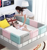 Resim 150 Cm Serenty Plus Yatak Bariyeri Bebek Ve Çocuk Korkuluğu Yeşil 