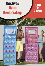 Resim BESTWAY 43040 DENİZ YATAK - Pembe 