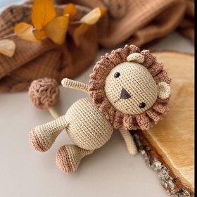 Resim Amigurumi Aslan Deluxe Bebek Seti - Oyuncak 