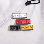 Resim Kimyasal Element Emaye Pin Azot Er Germaniyum Broşlar Metal Pin Sırt Çantası Giysi Yaka Rozeti Takı Kimya Öğrencileri için 
