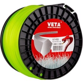 Resim Veta 201789 Tırpan Misina Pro 3.3mm 138m Sarı 6 Köşe 