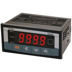Resim Autonics Mt4w-dv-41 ,96x48mm 220vac 0v..500vdc Kontak-3-npn Dc Voltmetre 