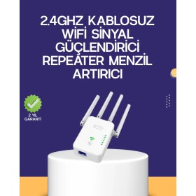 Resim Epilons Çift Bantlı Otomatik Kurulum Wifi Repeater Menzil Genişletici 