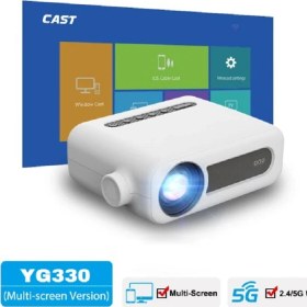 Resim AAO YG330 1024X600 Pixel 140 Ansi Lümen (~1700 Lümen) Wifi Destekli Taşınabilir Mini Projeksiyon Cihazı 