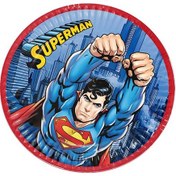 Resim Superman Tabak 23 CM 8'li 