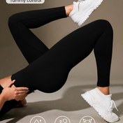 Resim Kadınlar İçin Yüksek Bel Karın Kontrolü Taytlar | Yüksek Esneklik | Nemi Çeken | Rahat Moda | Çok Yönlü Kullanım 
