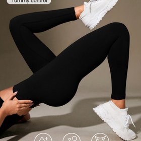 Resim Kadınlar İçin Yüksek Bel Karın Kontrolü Taytlar | Yüksek Esneklik | Nemi Çeken | Rahat Moda | Çok Yönlü Kullanım 