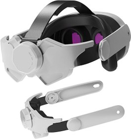Resim Cosmostech META Quest 3 Uyumlu Yüksek Konforlu Head Strap Başlık Kafa Bandı 