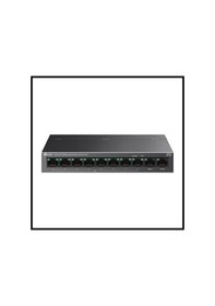Resim Tp-lınk Ls110p, Green Tech, 10 Port, Meggabit, 8 Port Poe+ 96w, Metal Kasa, Yönetilemez, Masaüstü Sw 