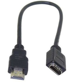 Resim Powermaster Hdmı Kablo Erkek-dişi 30 Cm Uzatma Kablo 