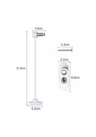 Resim Çelik Halatlı Kilit Pvc Pencere Emniyet Çocuk Güvenlik Kilidi 4a N11.1644 