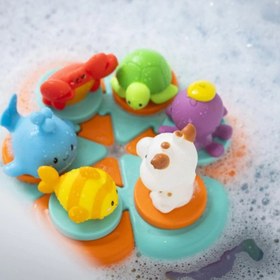Resim Vulli Sophie La Girafe Bath Puzzle Banyo Oyuncağı 