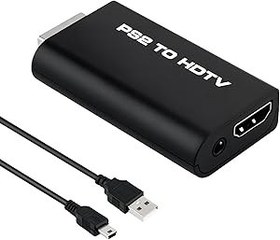 Resim Mcbazel PS2 to Hdmi adaptörü, HDTV monitörü için 3,5 mm ses çıkışlı, PS1 ve PS2 10000, 30000, 50000 ve 70000 ile uyumlu 