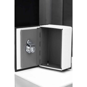 Resim BYZM Gizli Kasa Kitap Görünümlü Anahtarlı Çelik Mini Kasa 