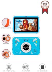 Resim Torima T15 Mavi 4GB +128 GB Tablet Çocuk Tableti Kılıf Hediyeli 