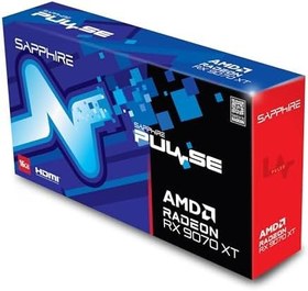 Resim SAPPHIRE PULSE AMD RADEON™ RX 9070 XT GAMING 16GB DUAL HDMI/DUAL DP GPU Ekran Kartı 