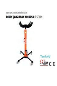 Resim Rico Profesyonel Dikey Şanzıman Krikosu 500 Kg 