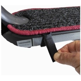 Resim Elektrikli Scooter Aksesuar Koruyucu Paspas Segway Ninebot Zt3 Uyumlu Siyah 