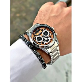 Resim Bentini Fonksiyonlu ve Takvimli Lüks Saat 